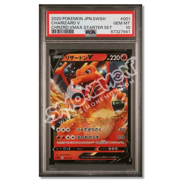 Charizard V 001/021 (JP) - PSA 10