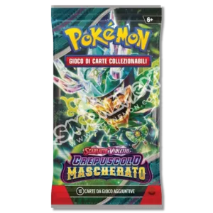 Bustina Crepuscolo Mascherato Scarlatto e Violetto - 10 Carte (IT)