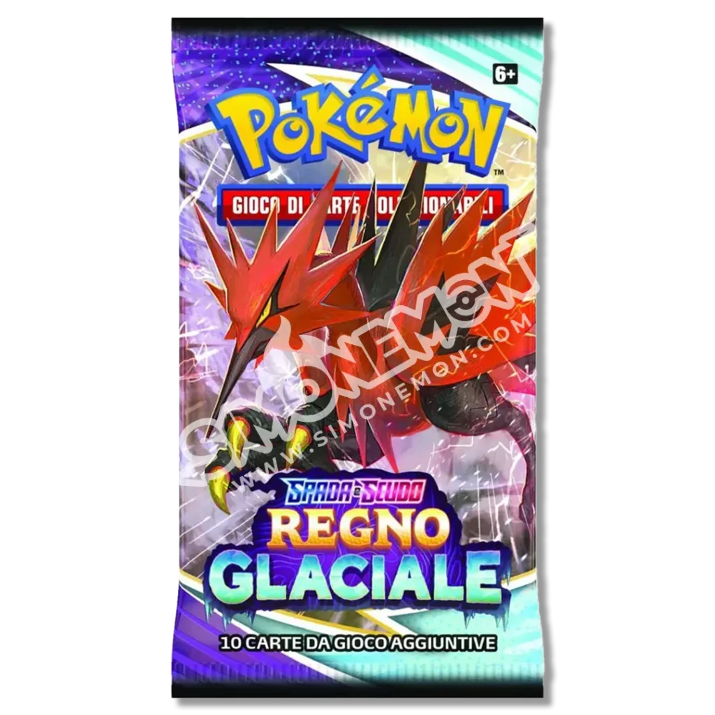 Bustina Regno Glaciale Spada e Scudo - 10 Carte (IT)