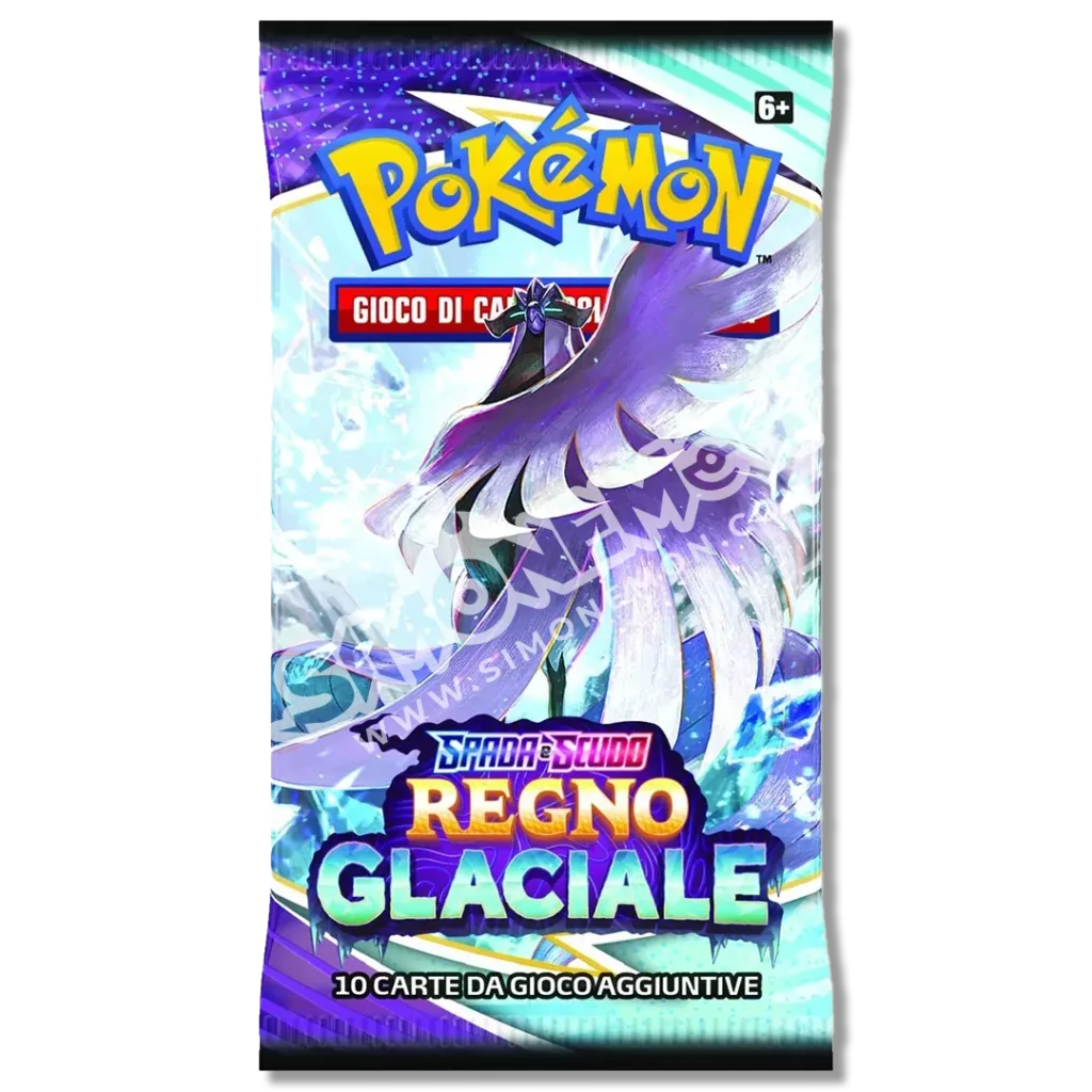 Bustina Regno Glaciale Spada e Scudo - 10 Carte (IT)