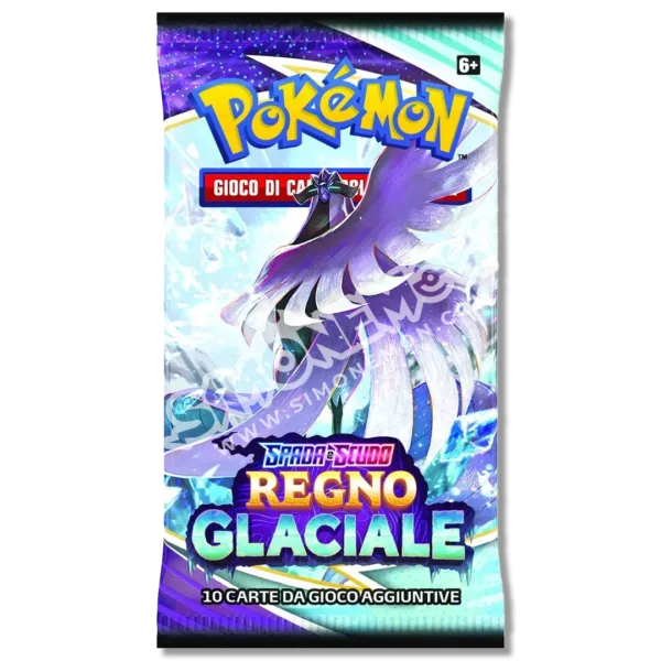 Bustina Regno Glaciale Spada e Scudo - 10 Carte (IT)