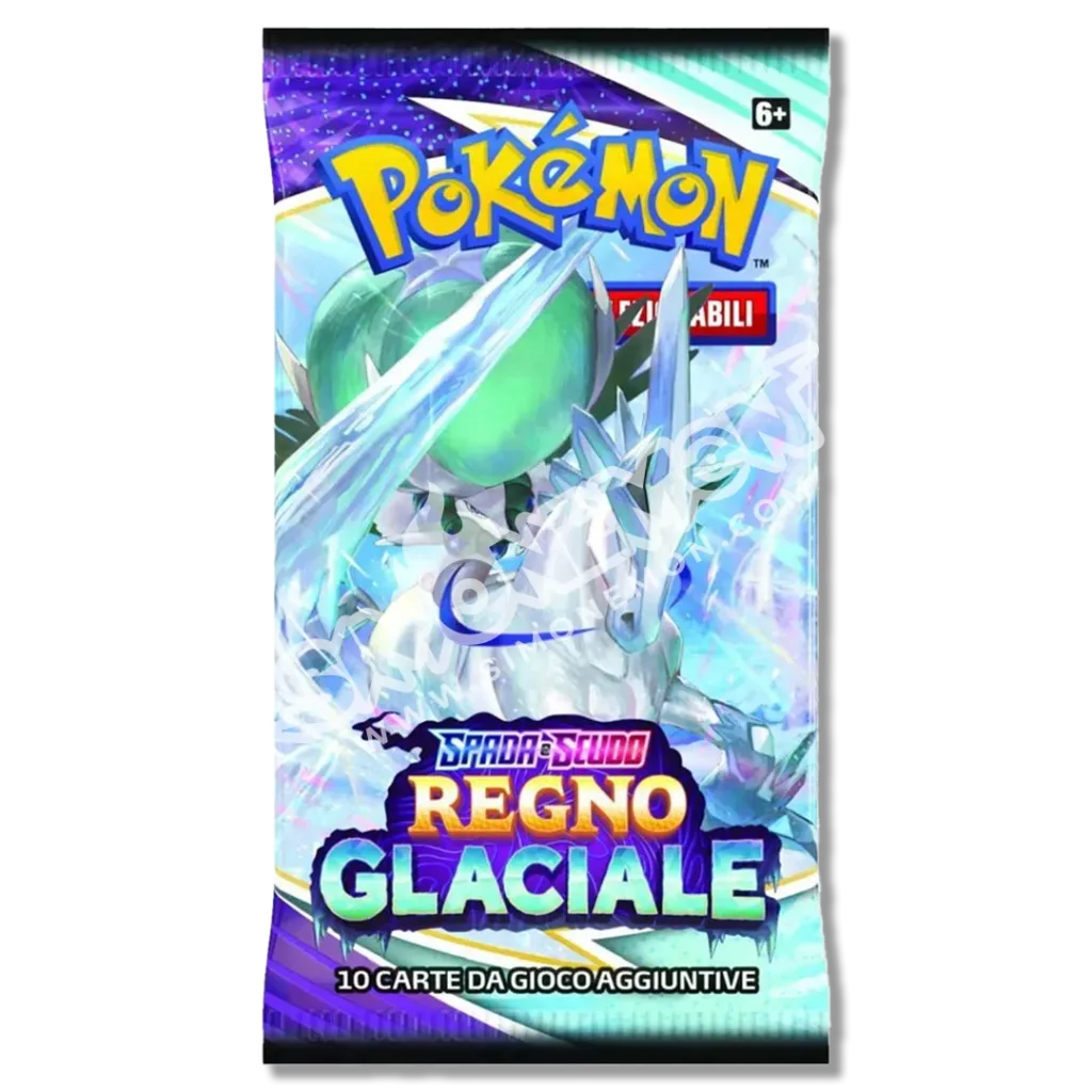 Bustina Regno Glaciale Spada e Scudo - 10 Carte (IT)