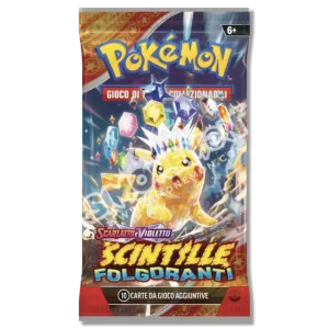 Bustina Scintille Folgoranti Scarlatto e Violetto - 10 Carte (IT)