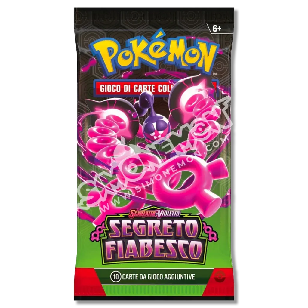 Bustina Segreto Fiabesco Scarlatto e Violetto - 10 Carte (IT)