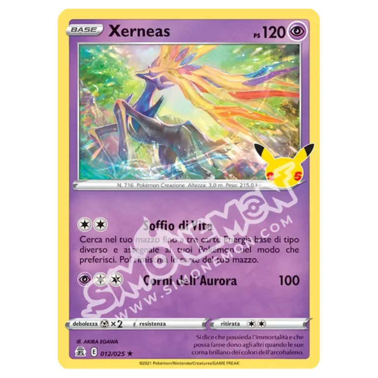 Xerneas 12/25 Gran Festa (IT)