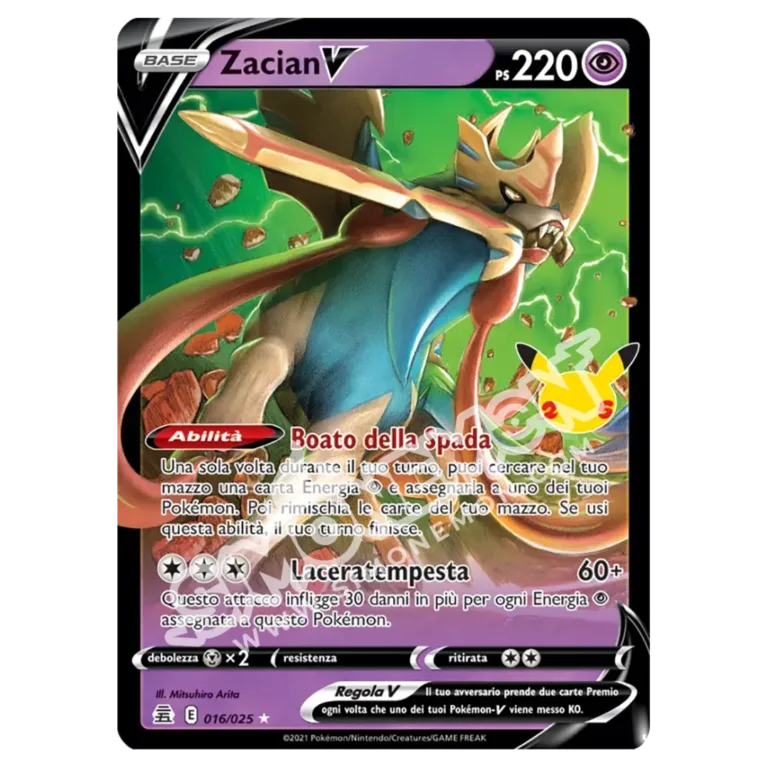 Zacian V 16/25 Gran Festa (IT)