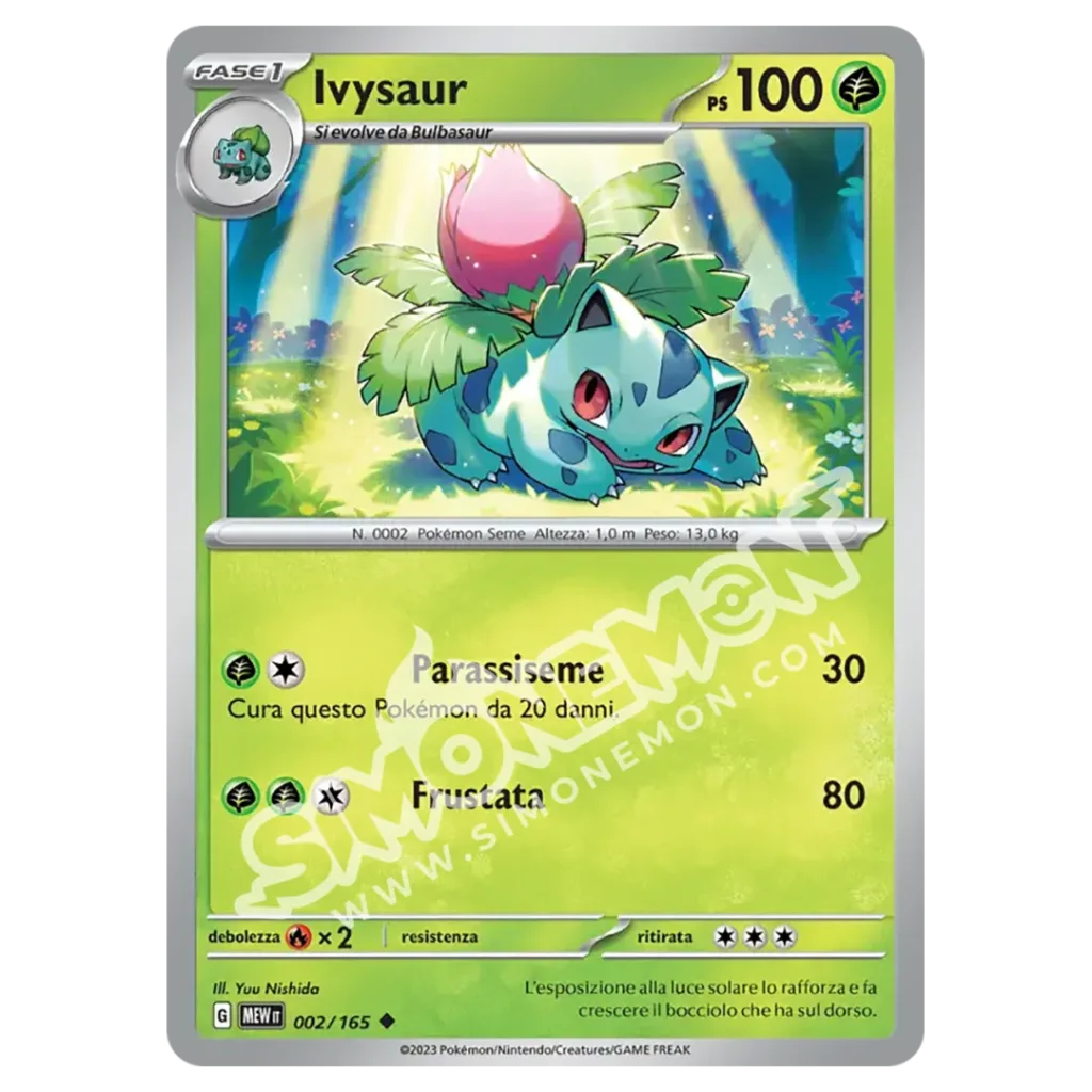 Ivysaur 002/165 151  (IT)