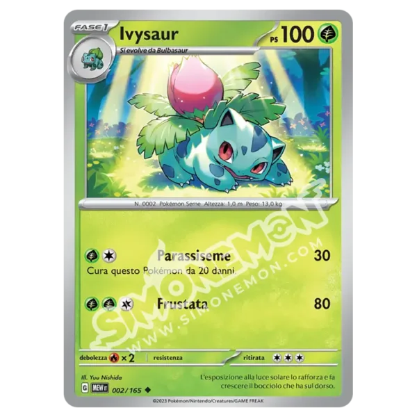 Ivysaur 002/165 151  (IT)