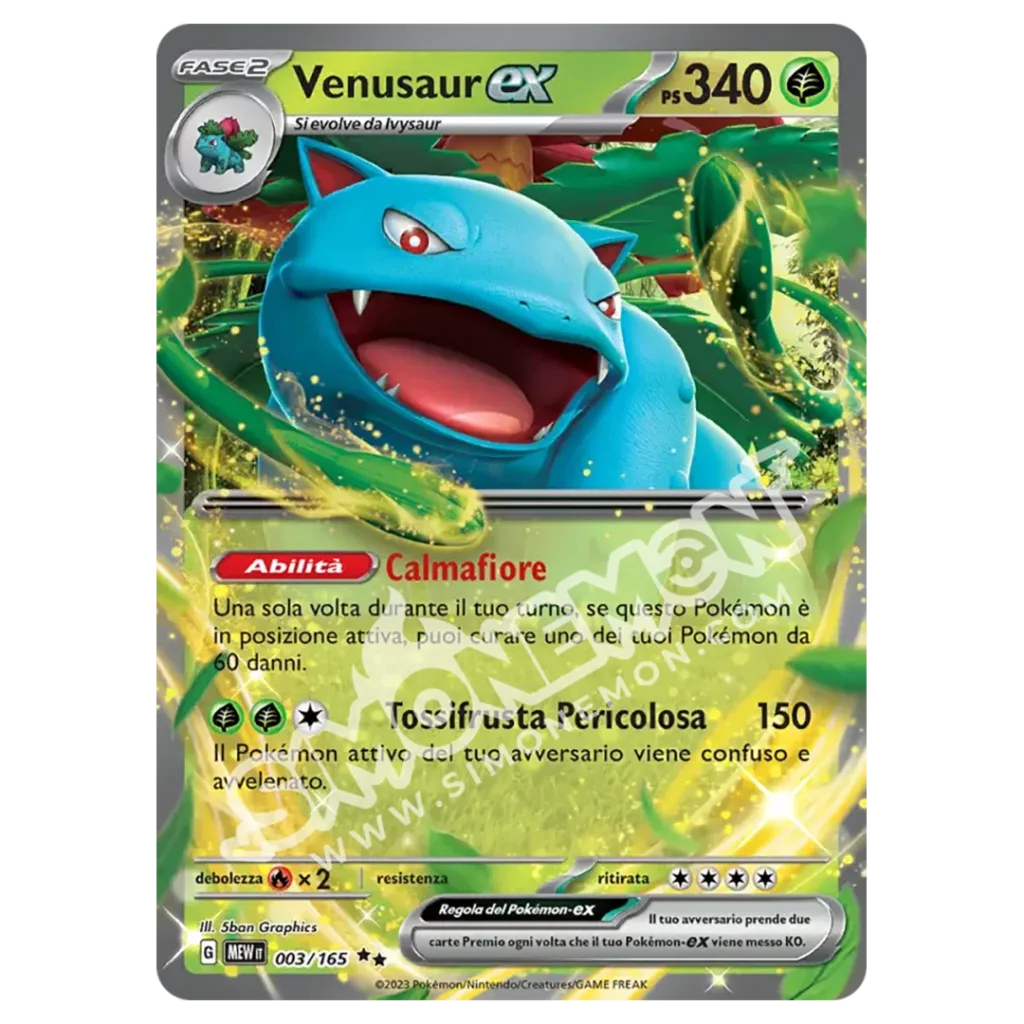 Venusaur-ex 003/165 151  (IT)