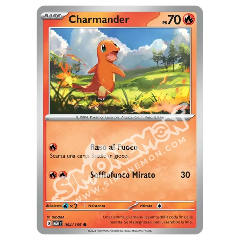 Charmander 004/165 151 (IT)