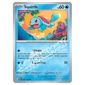 Squirtle 007/165 151  (IT)