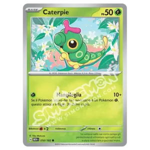 Caterpie 010/165 151 Reverse (IT)