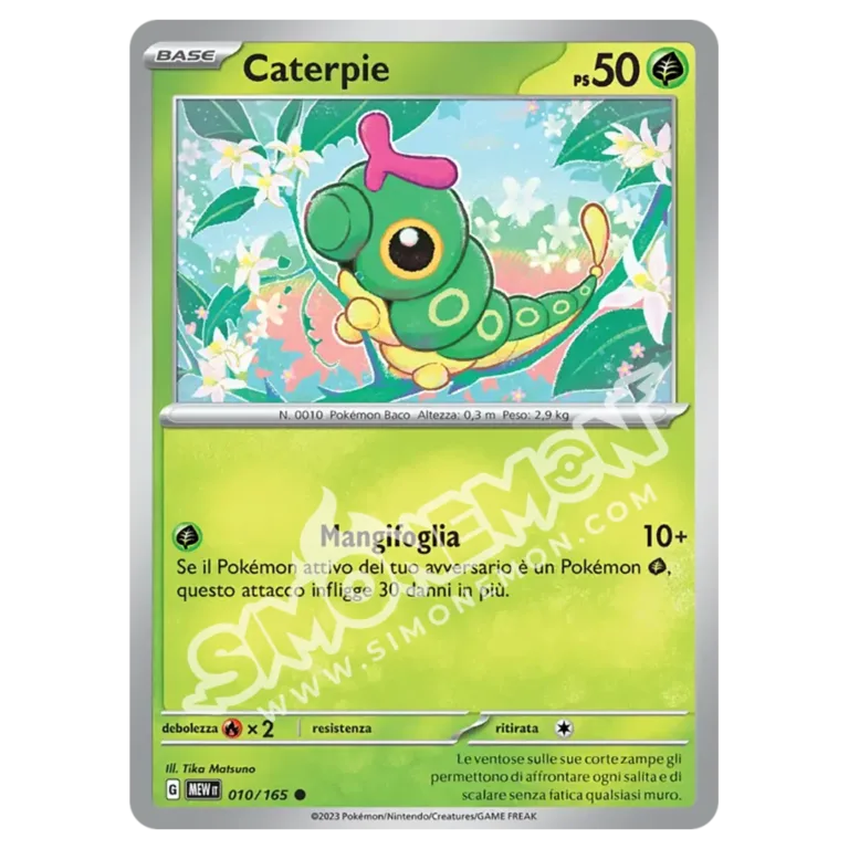 Caterpie 010/165 151 (IT)