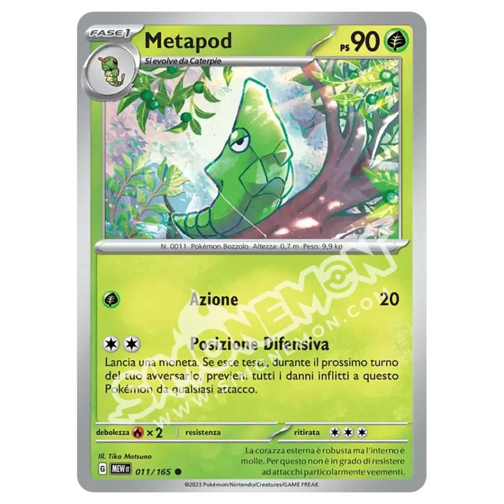 Metapod 011/165 151  (IT)