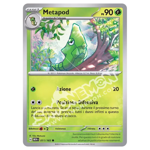 Metapod 011/165 151 (IT)