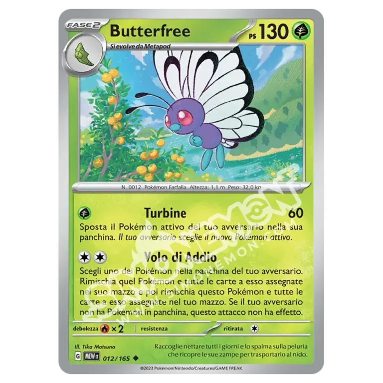 Butterfree 012/165 151 (IT)