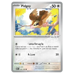 Pidgey 016/165 151  (IT)