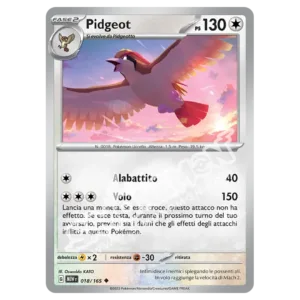 Pidgeot 018/165 151  (IT)