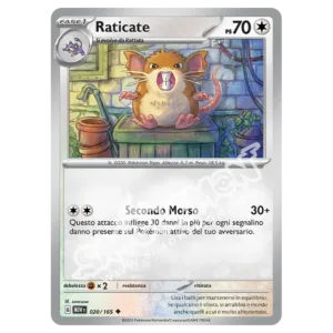 Raticate 020/165 151  (IT)