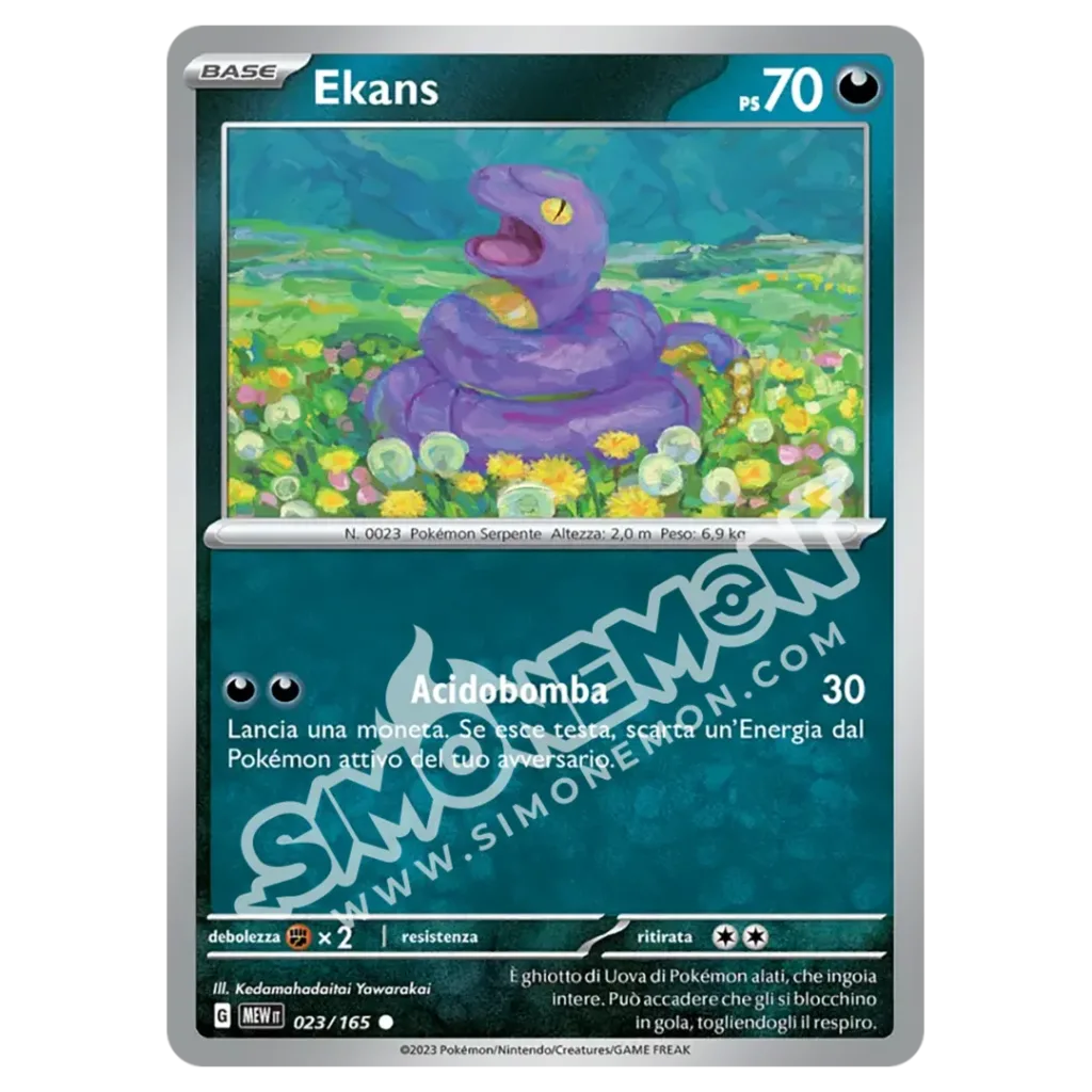 Ekans 023/165 151  (IT)