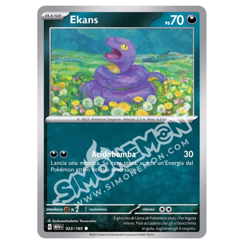 Ekans 023/165 151 (IT)