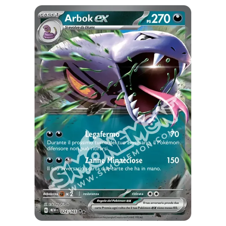 Arbok-ex 024/165 151 (IT)