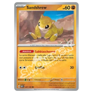 Sandshrew 027/165 151  (IT)