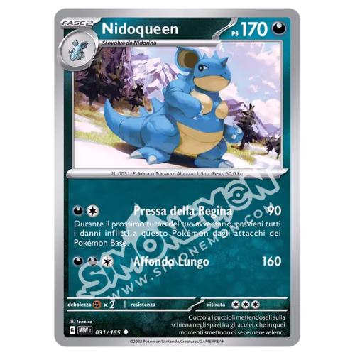 Nidoqueen 031/165 151 (IT)