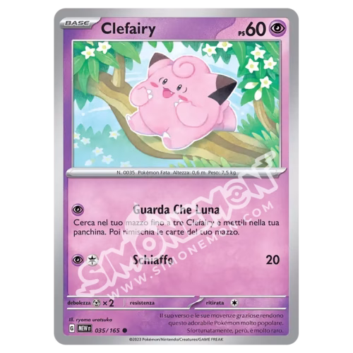 Clefairy 035/165 151 (IT)