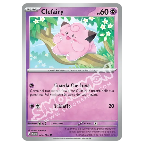 Clefairy 035/165 151  (IT)