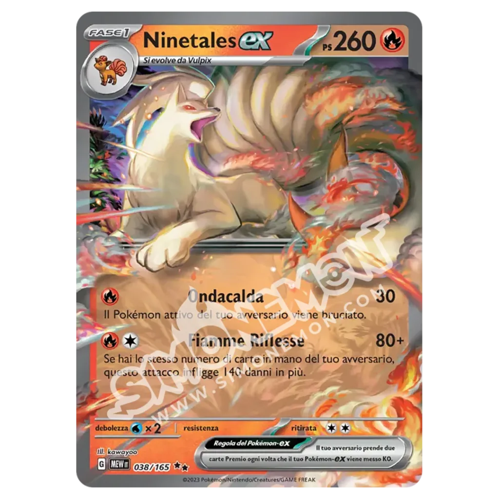 Ninetales-ex 038/165 151 (IT)