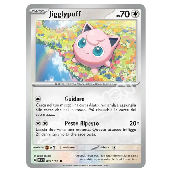 Jigglypuff 039/165 151  (IT)