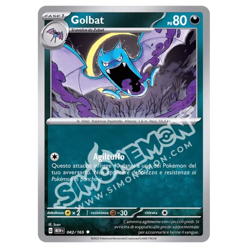 Golbat 042/165 151 (IT)
