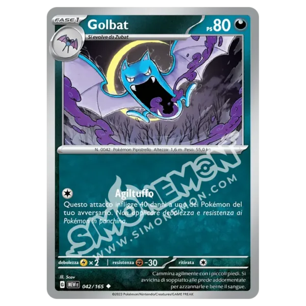 Golbat 042/165 151 (IT)