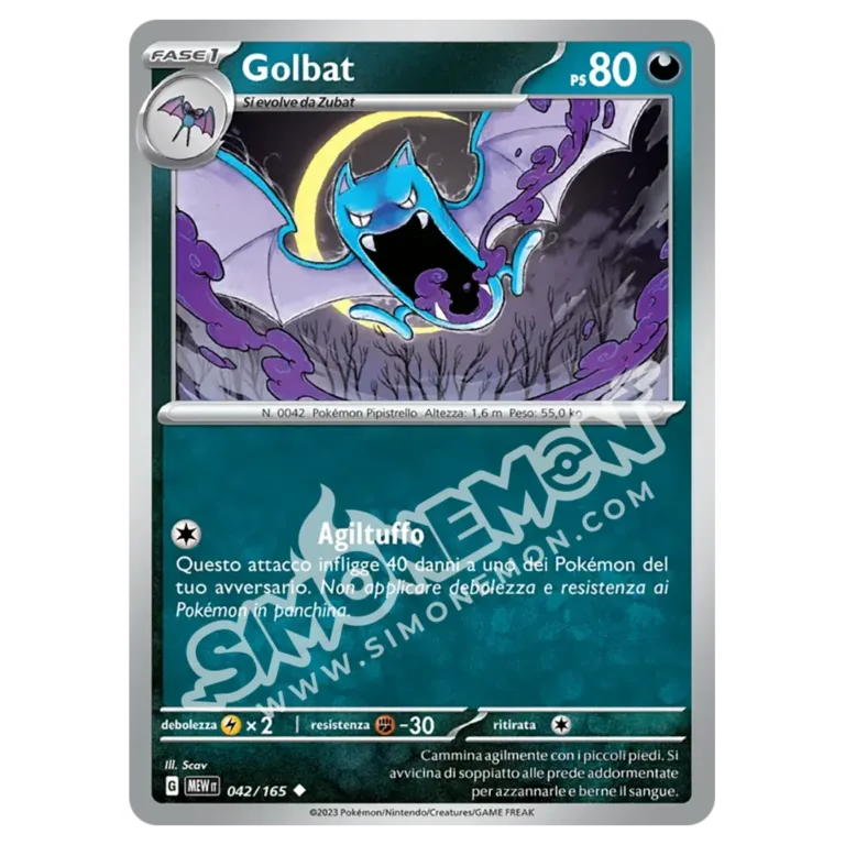 Golbat 042/165 151 (IT)
