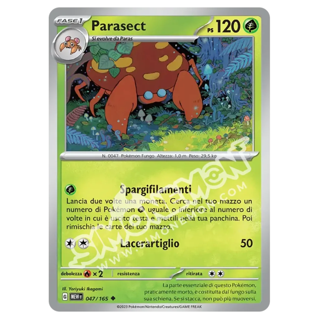 Parasect 047/165 151 (IT)