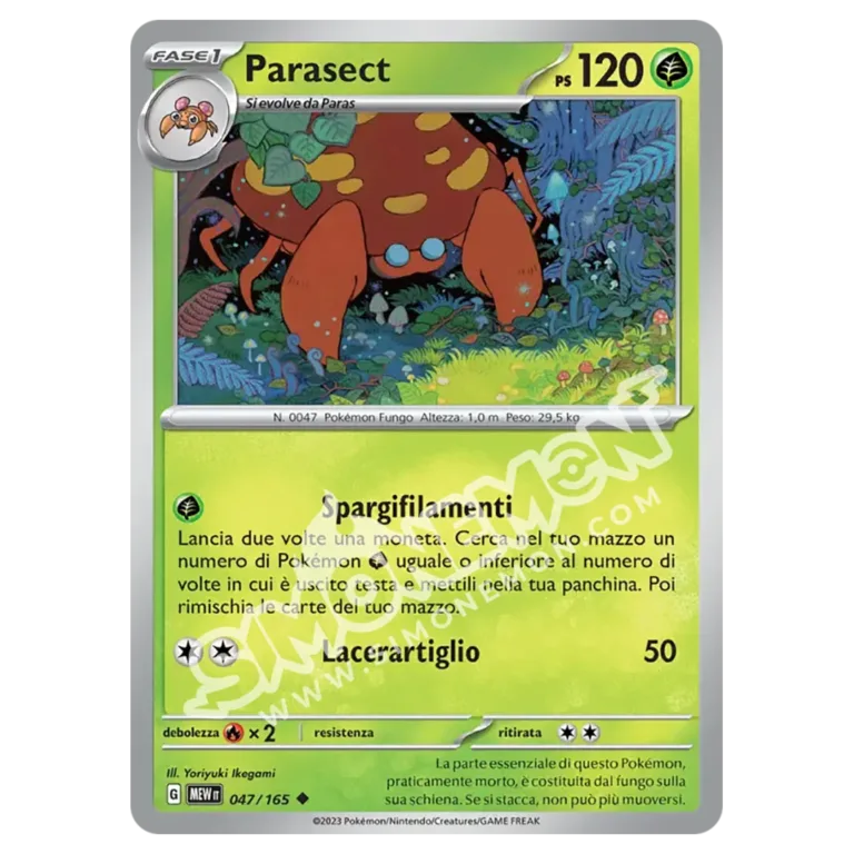 Parasect 047/165 151 (IT)