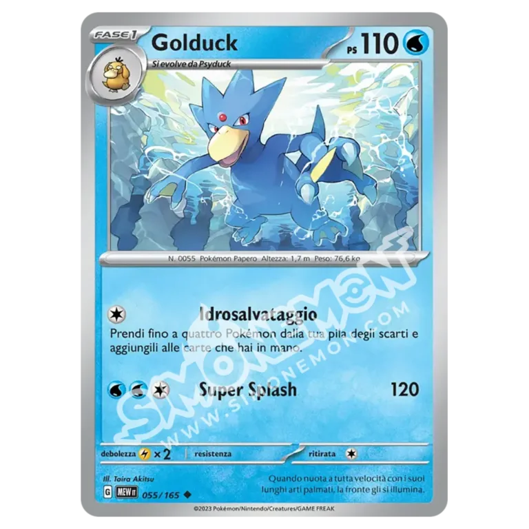 Golduck 055/165 151 (IT)