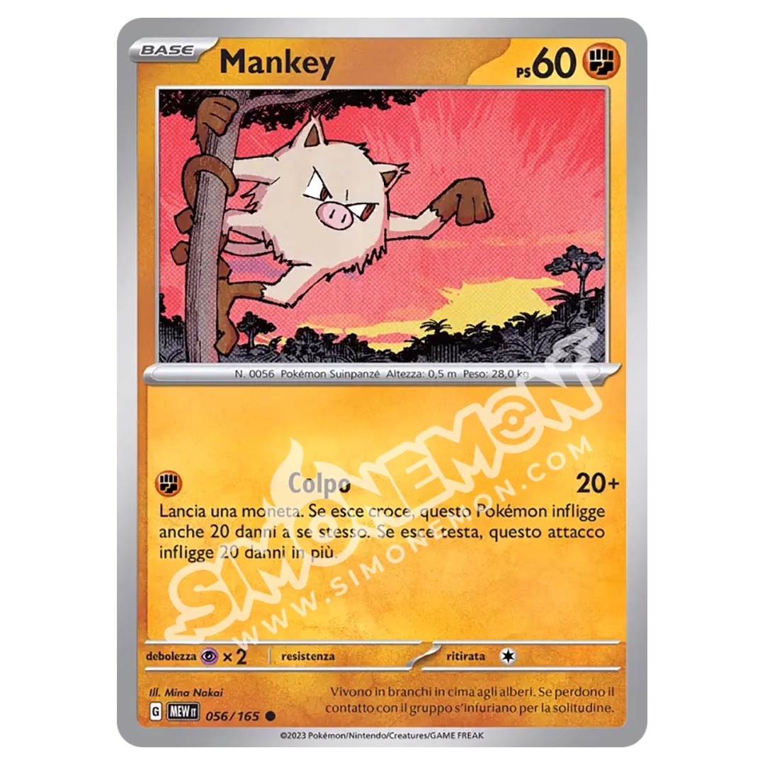 Mankey 056/165 151 (IT)