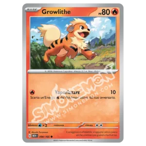 Growlithe 058/165 151  (IT)