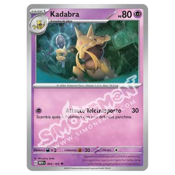 Kadabra 064/165 151 (IT)