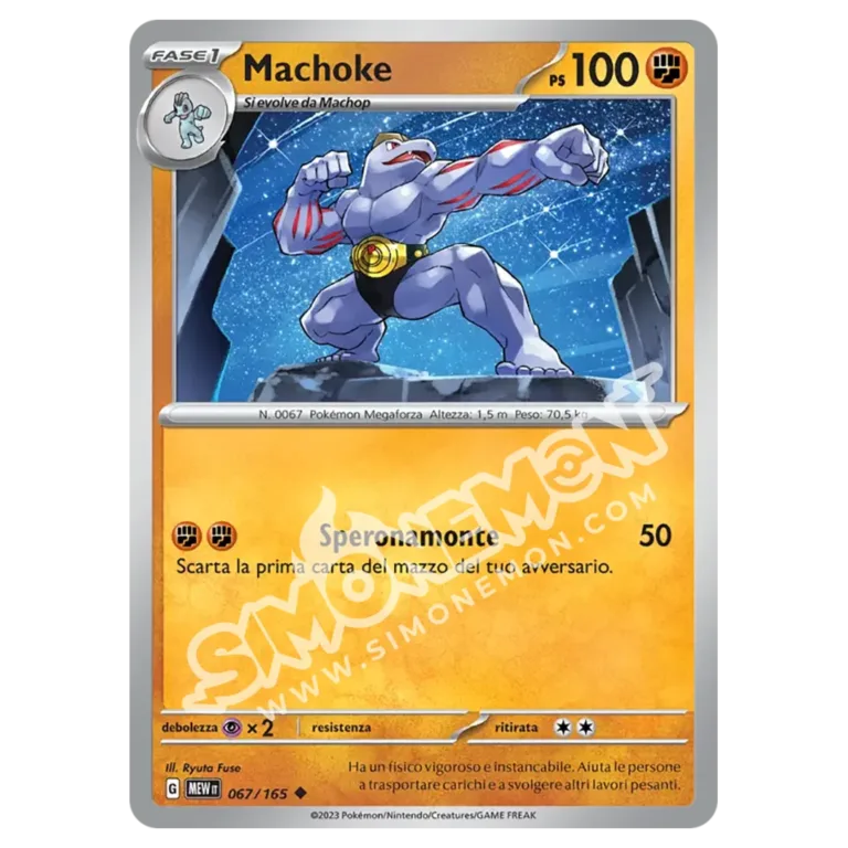 Machoke 067/165 151 (IT)