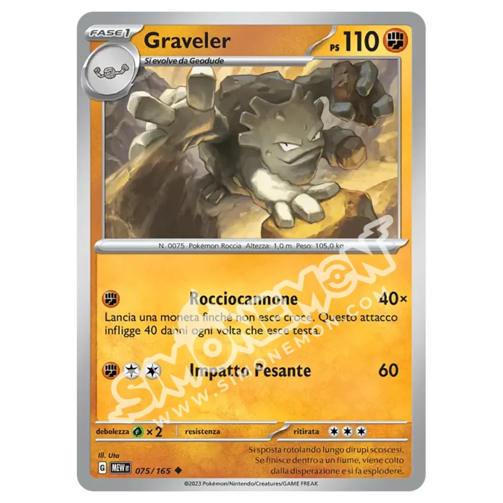 Graveler 075/165 151  (IT)