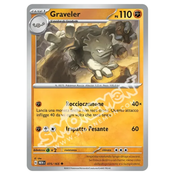 Graveler 075/165 151  (IT)