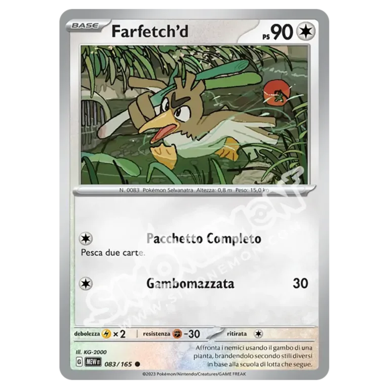 Farfetch'd 083/165 151 (IT)