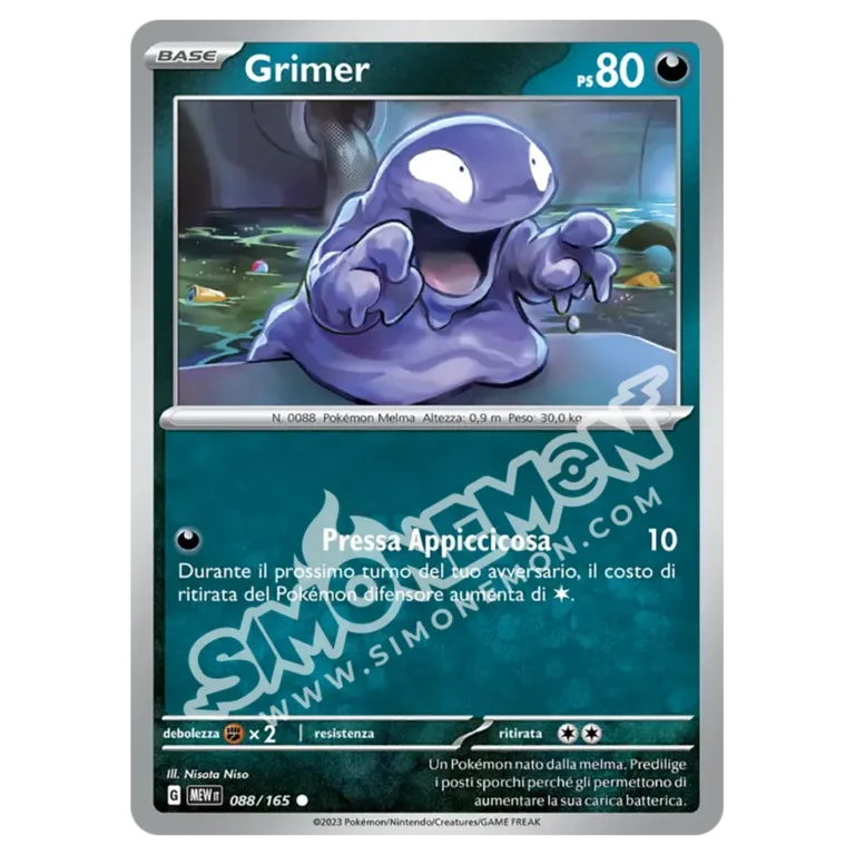 Grimer 088/165 151 (IT)