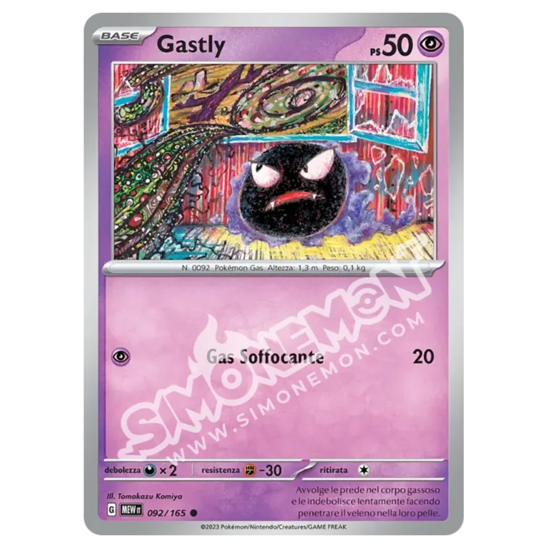 Gastly 092/165 151 (IT)