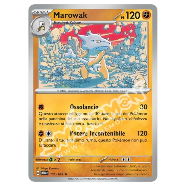 Marowak 105/165 151 (IT)