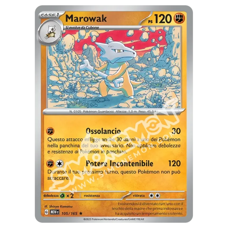 Marowak 105/165 151 (IT)