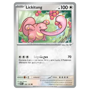 Lickitung 108/165 151 Reverse (IT)